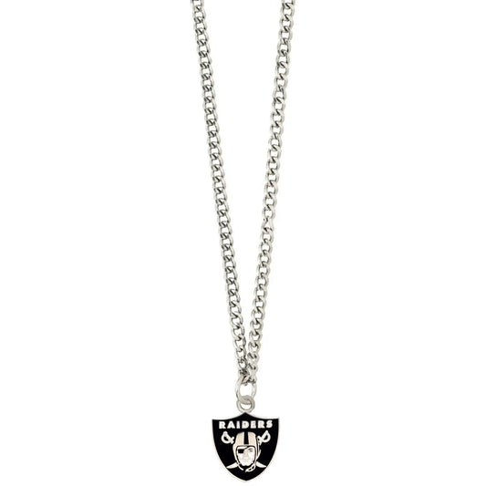 Aminco NFL Las Vegas Raiders Team Logo Pendant Necklace (NFL-PD-080-08)