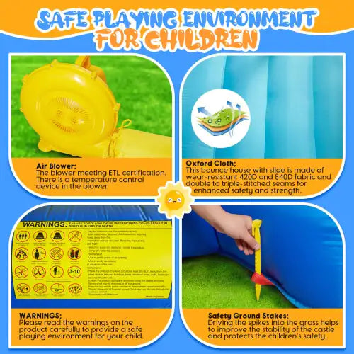 Bounce House With Pump 4