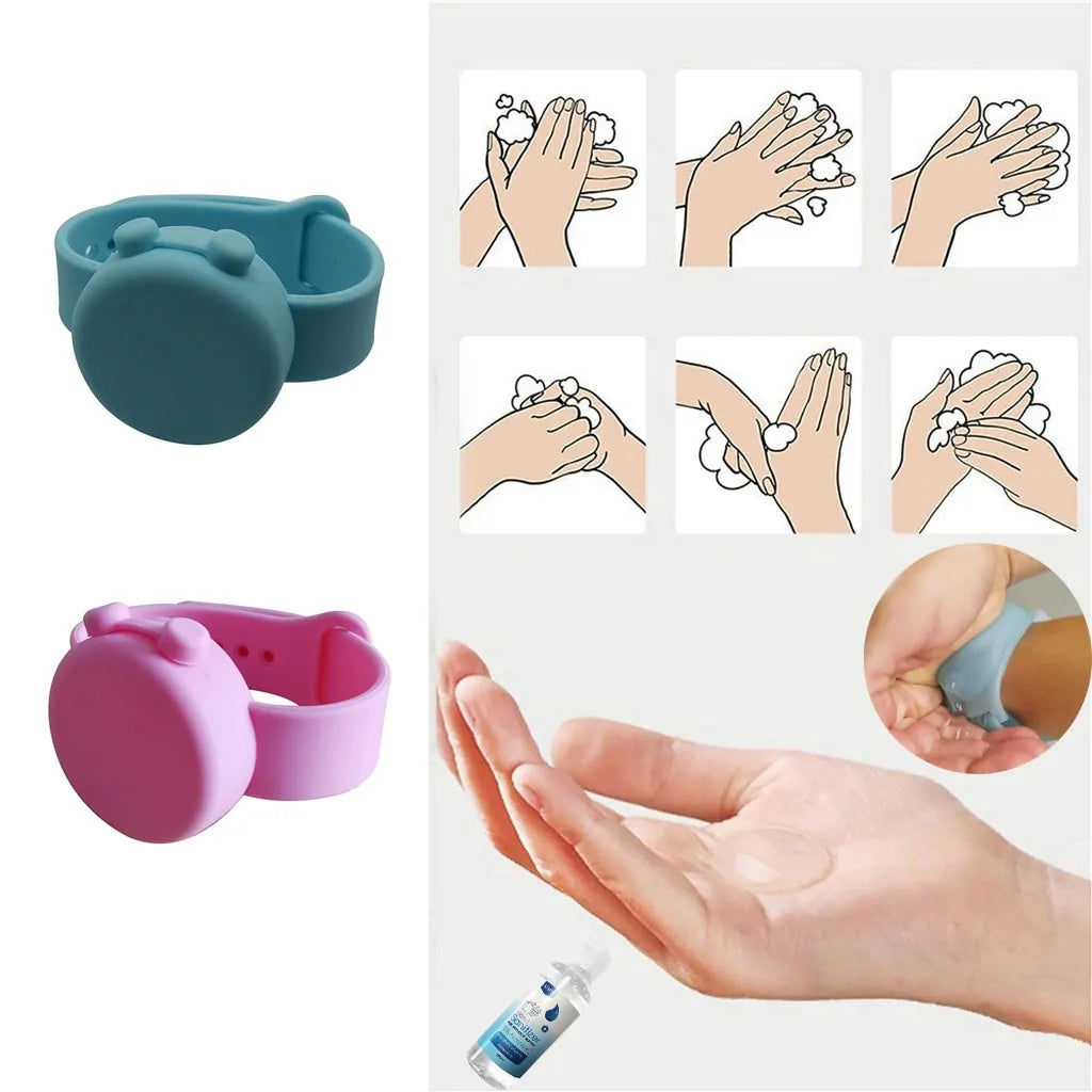 GoClean - Wearable Hand Sanitizer Dispenser Bracelet