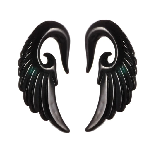Acrylic Angel Wings Resin Earrings for Cross-Border Sales