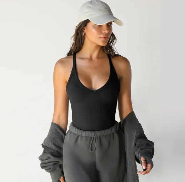 Spring Knit Slim Fit Tank Top