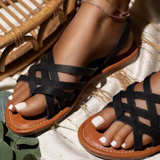 Large Flat Casual Sandals for Everyday Wear