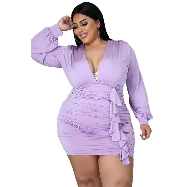Women Spring Plus Size Dresses