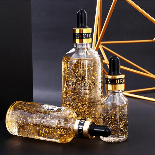 Golden Glow Elixir - 24k Gold Hyaluronic Acid Face Serum