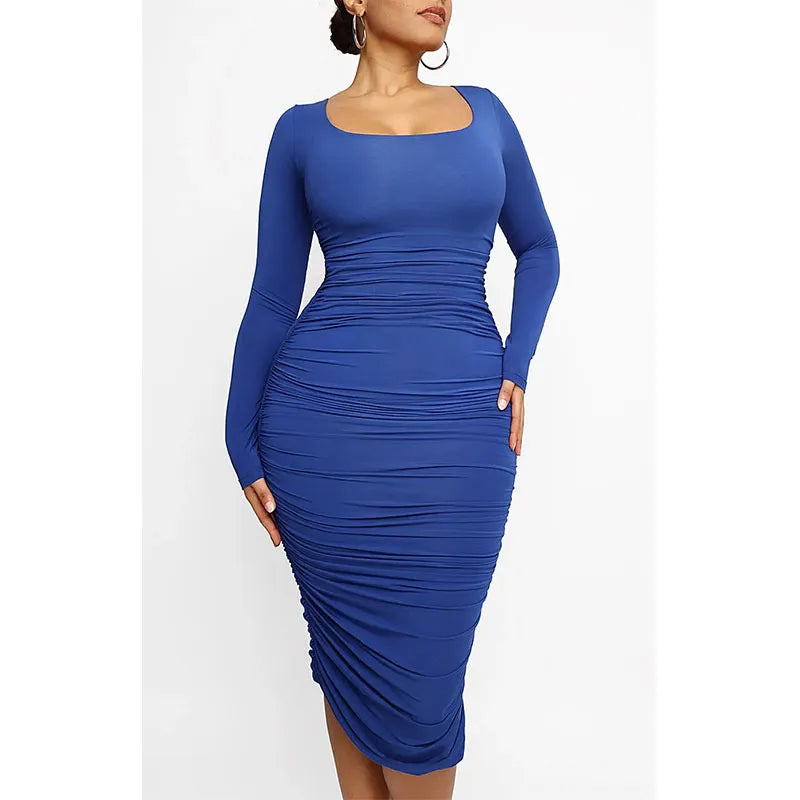 Square Neck Stylish Dress