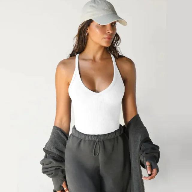 Spring Knit Slim Fit Tank Top