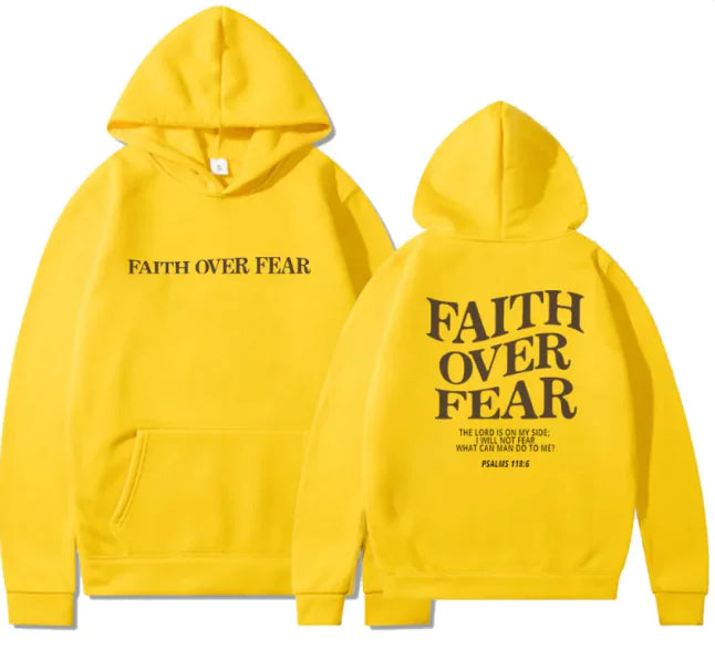 Faith Over Fear Hoodie