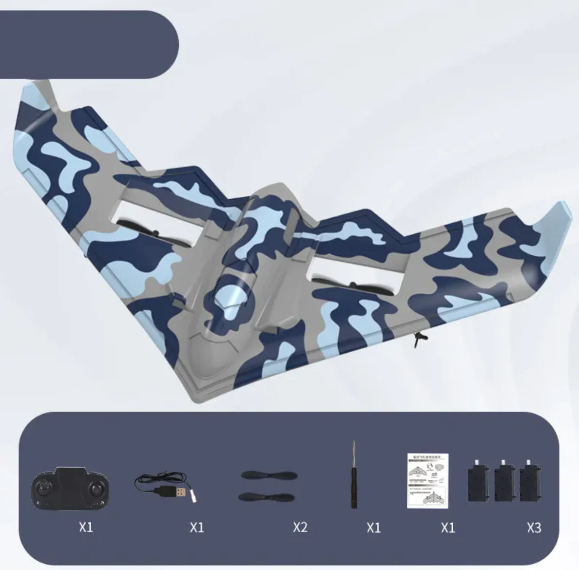 Remote Control Glider Fighter Toy
