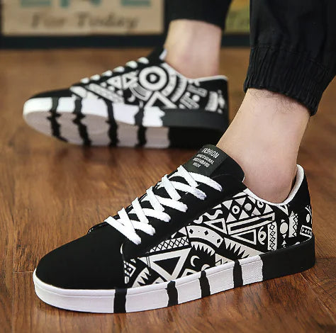 Men's Casual Trendy Canvas Sneakers for Running