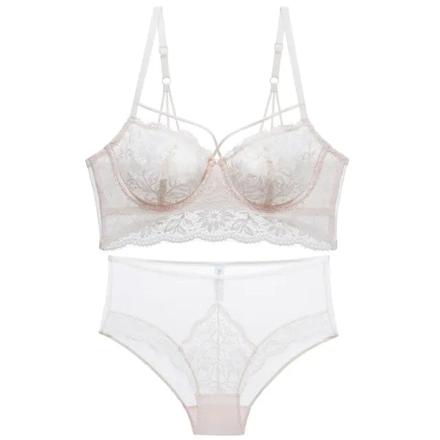 Ultra-Thin Cup Bra Set