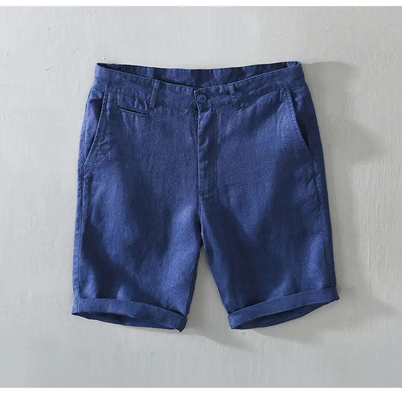 Men's Loose Casual Linen Beach Shorts