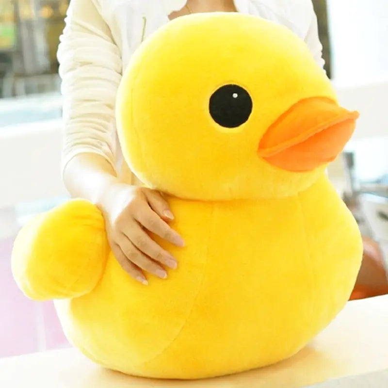 Yellow Duck Plush Toy and Pillow