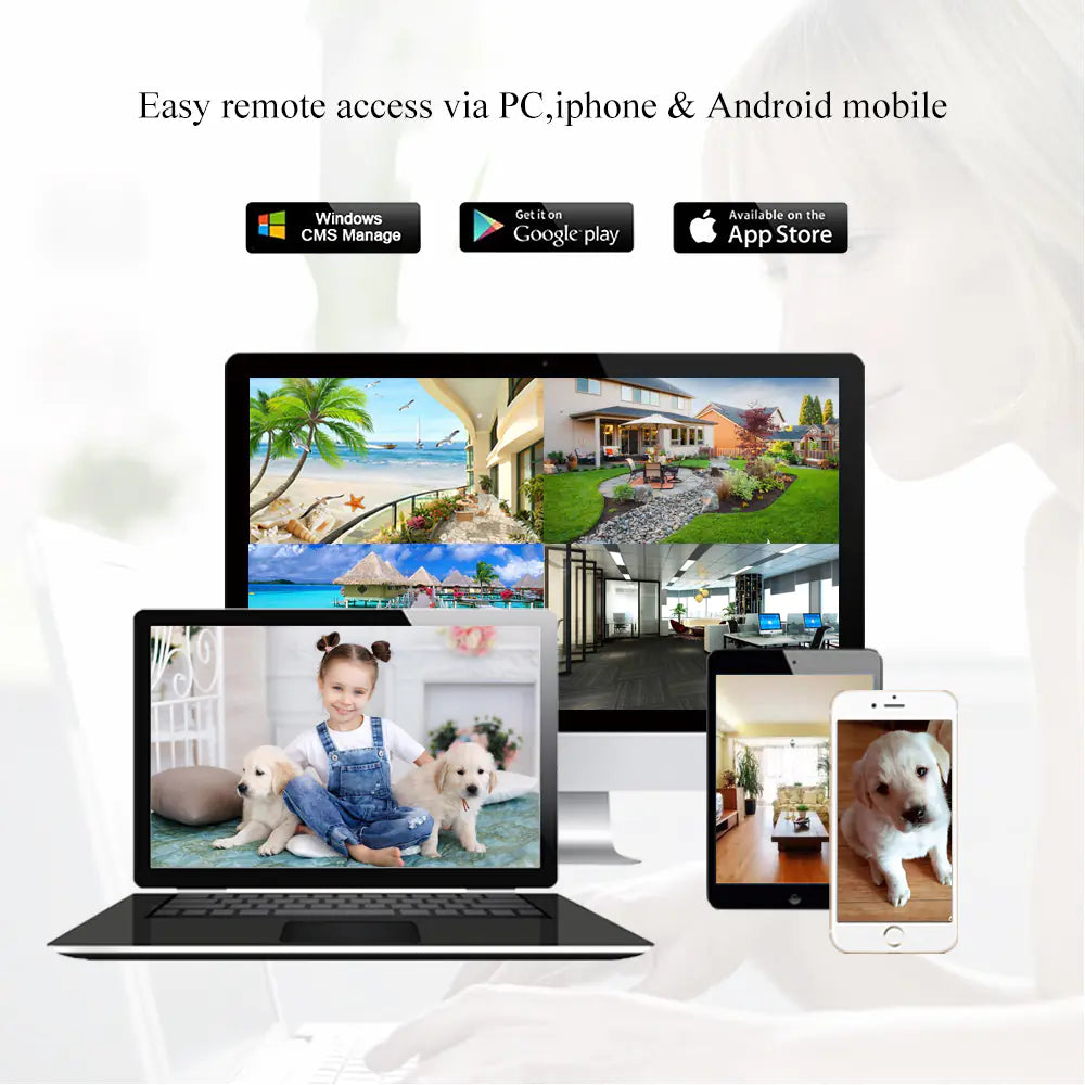 Outdoor HD Night Vision Security Camera