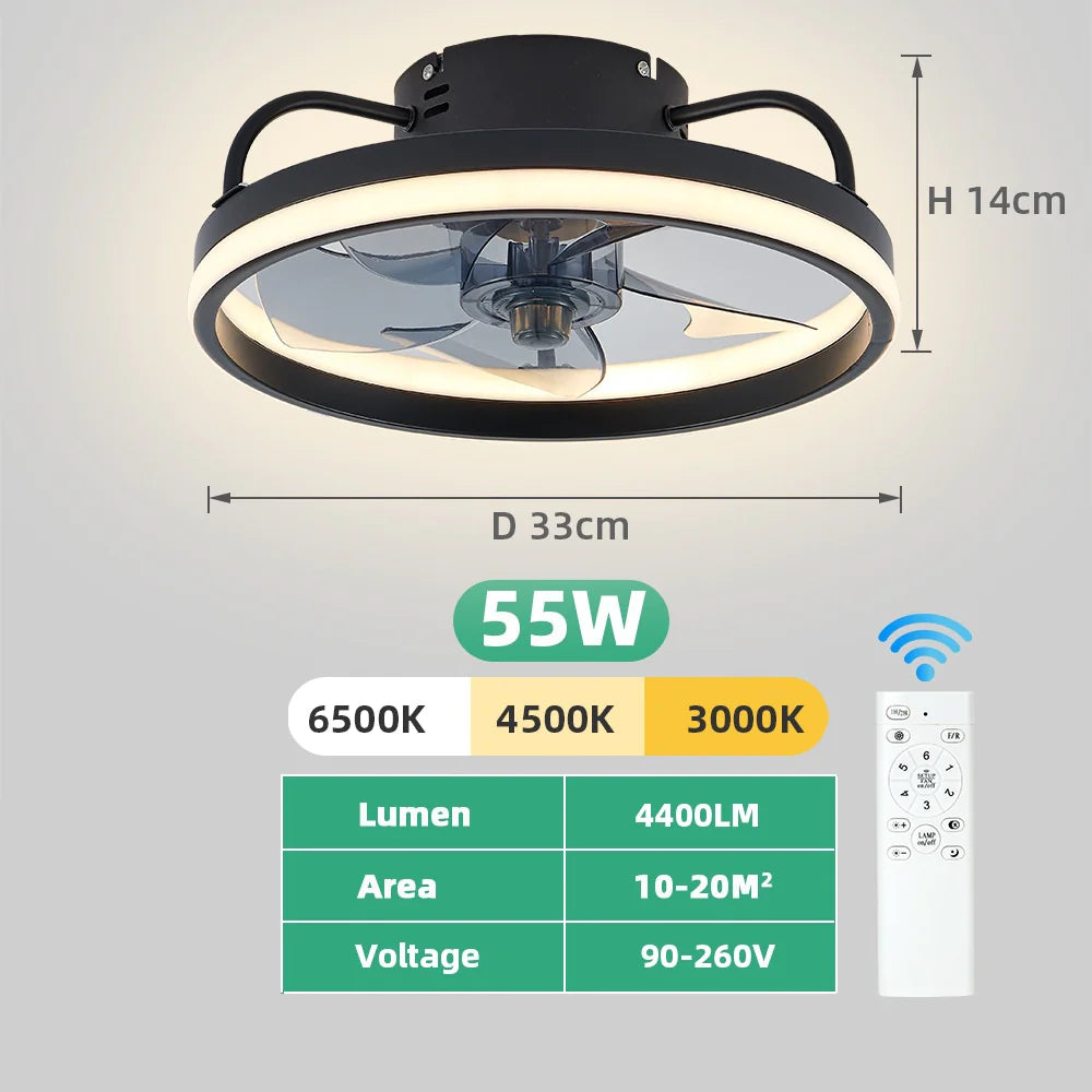 IronCraft LED Ceiling Fan