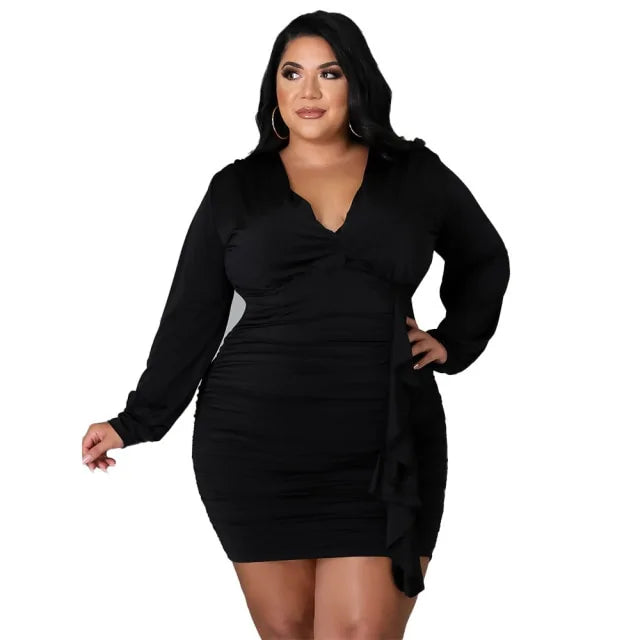 Women Spring Plus Size Dresses