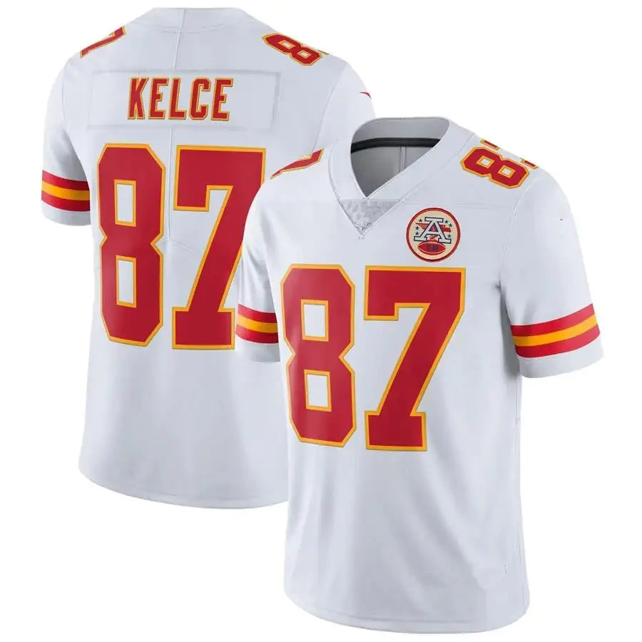 Kelce's Classic: Chiefs White Glory