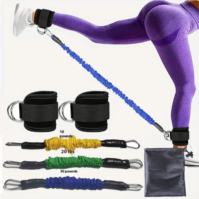 Ankle Support Trainer Bands with Adjustable Straps