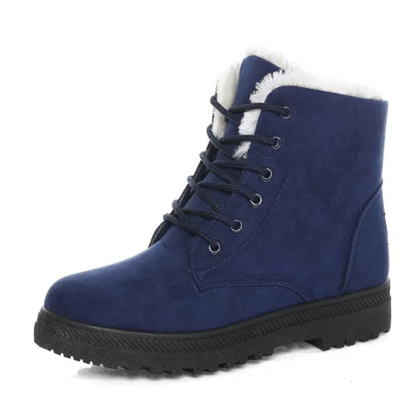Glacial Glam - Women Winter Ankle Boots Winter Shoes