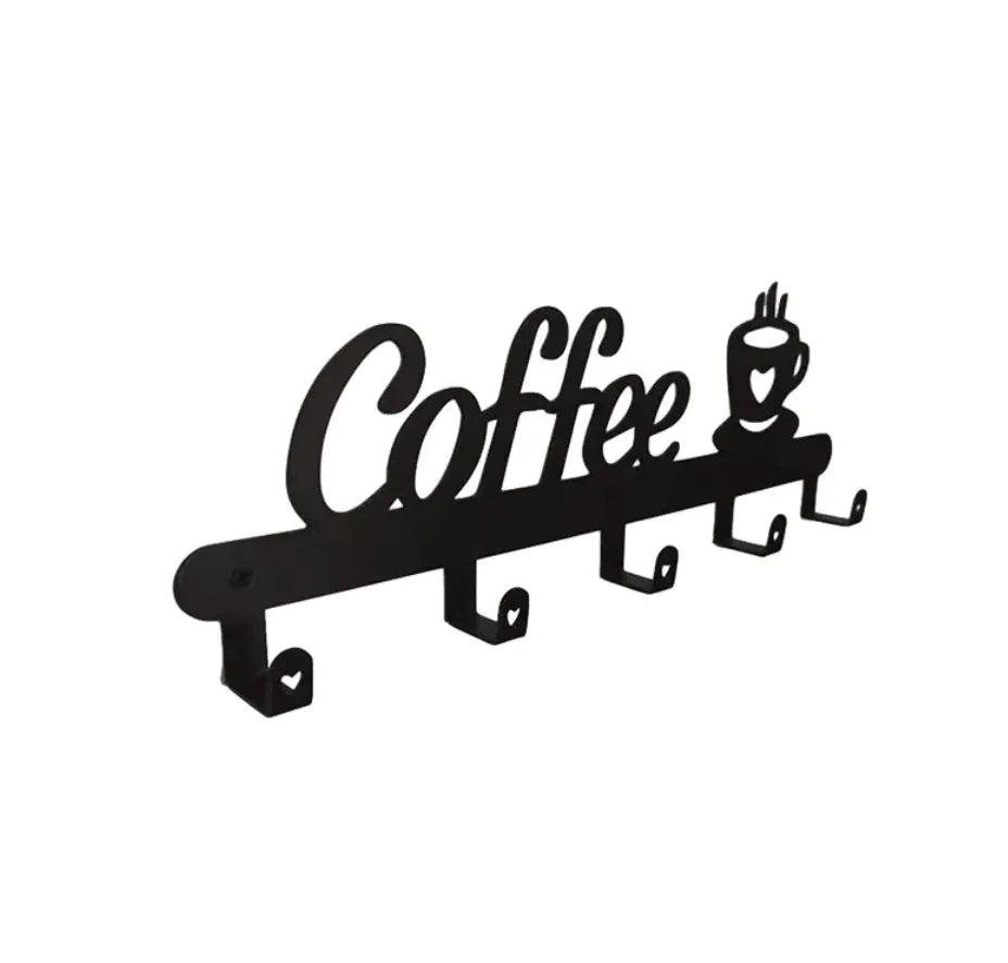 Wall-Mounted Mug Hook Rack