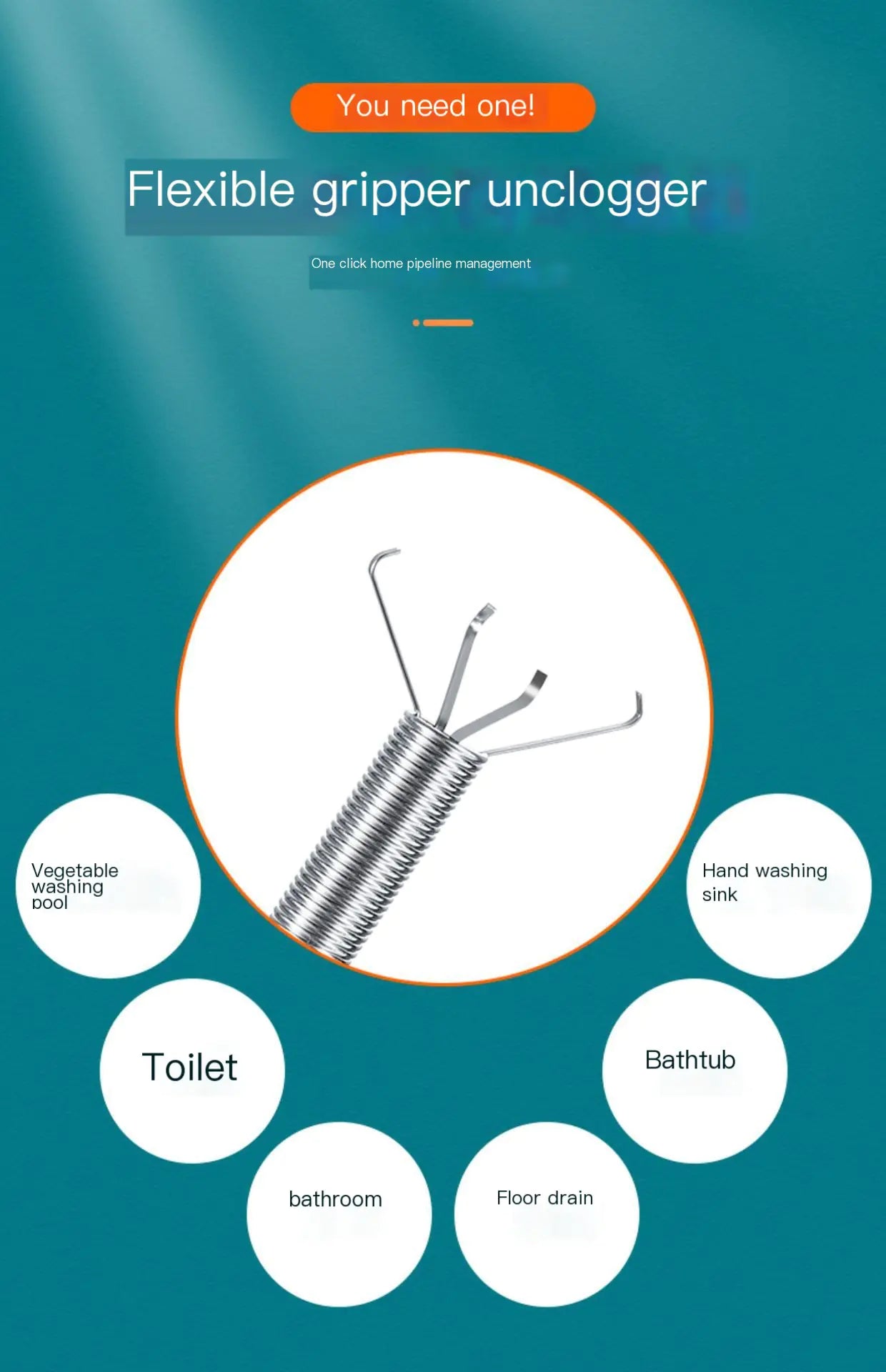 Kitchen Sink Dredging Tool