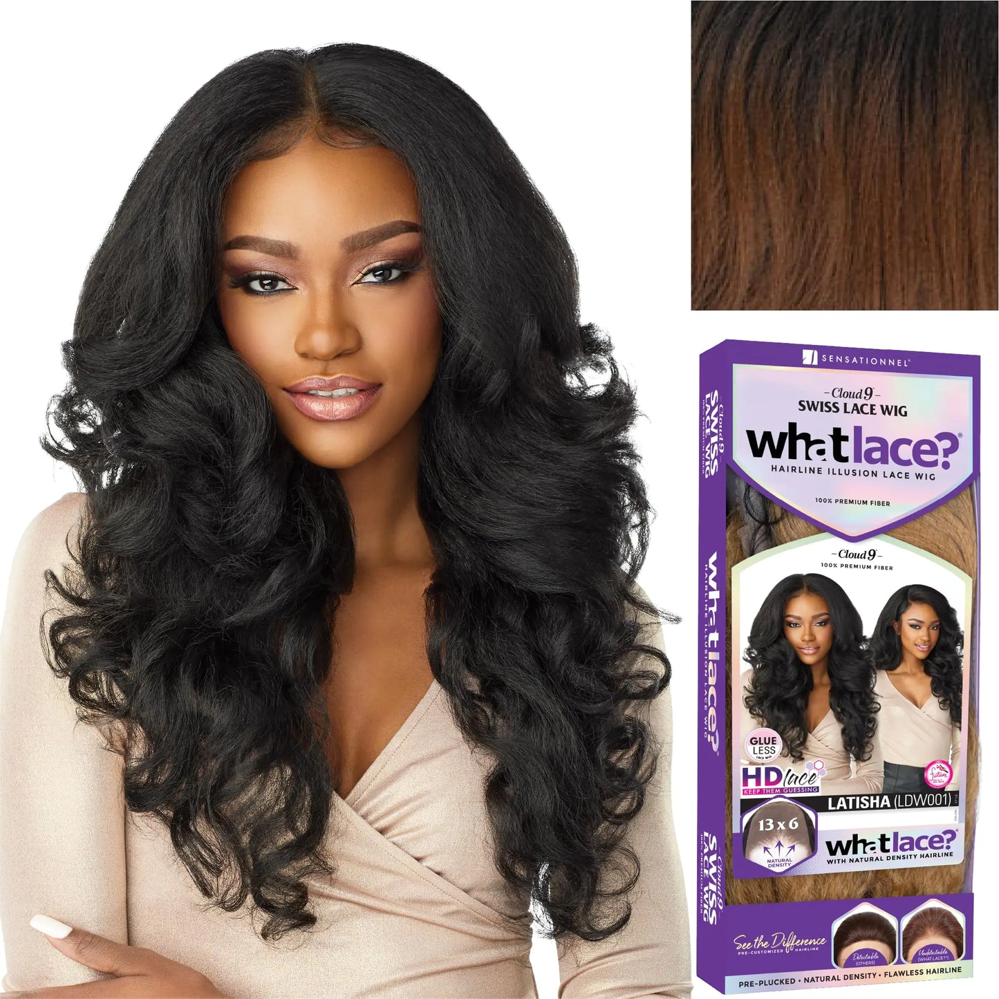Sensationnel WhatLace - Latisha Synthetic 13x6 Wig