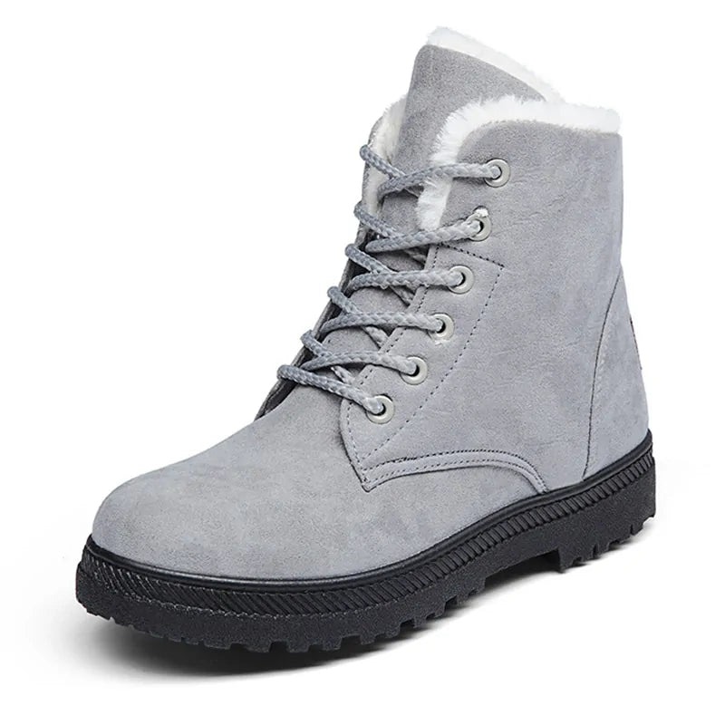 Glacial Glam - Women Winter Ankle Boots Winter Shoes