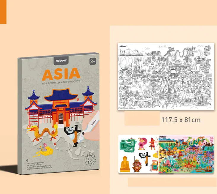 Mini Masterpieces- Pocket Watercolor Painting Book for Kids