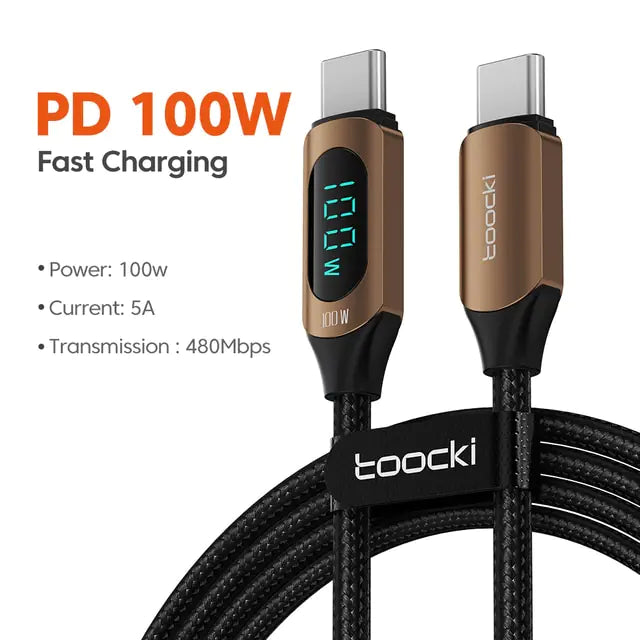 TurboCharge 100W PD Fast Charging Cable