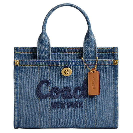 Coach Cargo Tote 20 Indigo