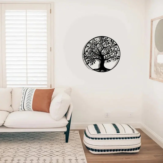 Tree of Life Metal Wall Art for Home and Church Decor