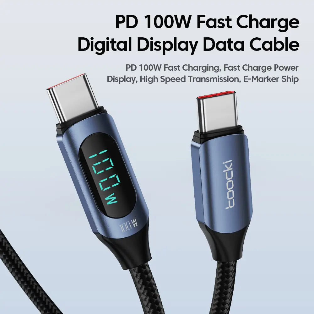 TurboCharge 100W PD Fast Charging Cable