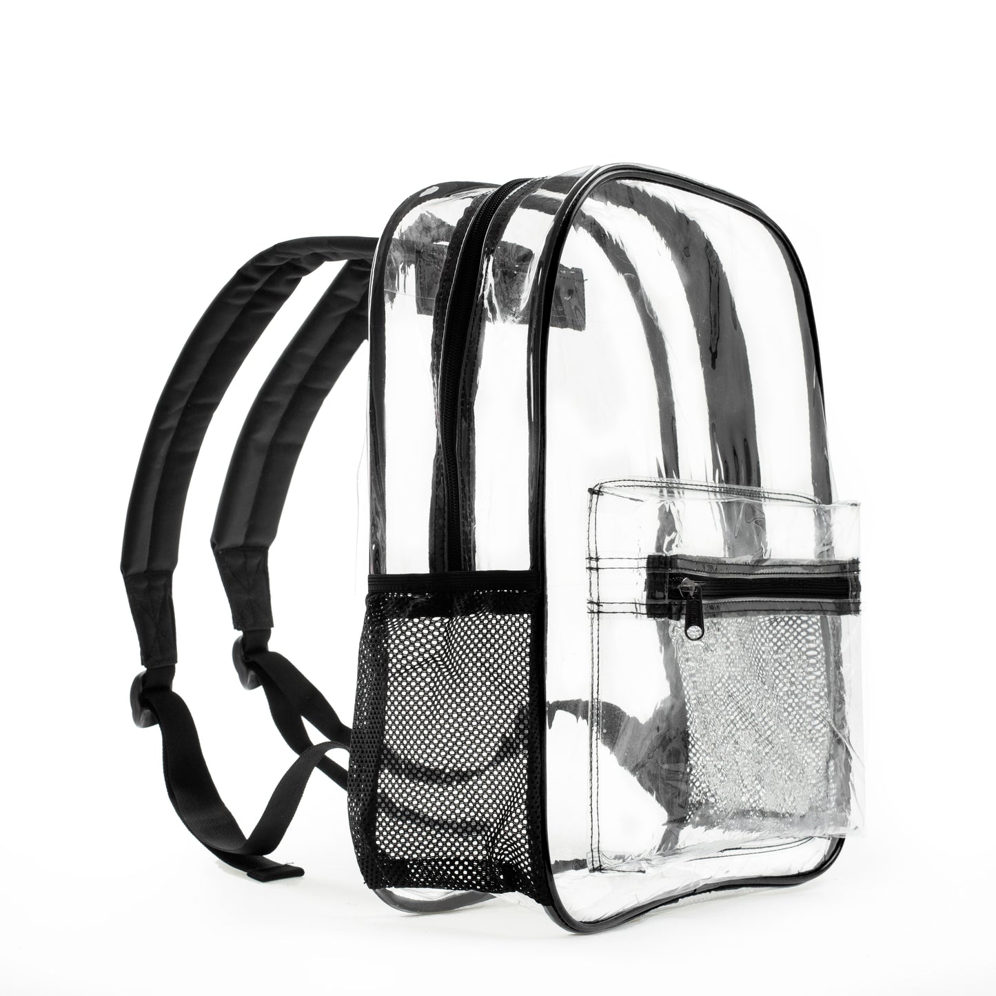 Heavy Duty Clear Transparent Backpack See through Book-Bag