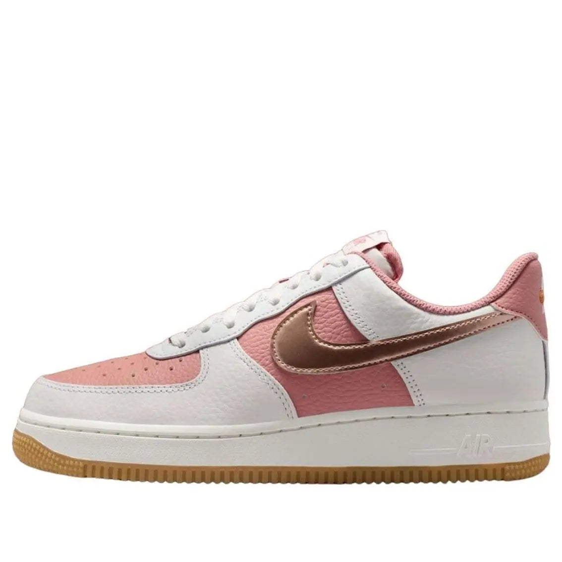 Step Up Your Style with the Nike Air Force 1 Low '07 SE in Rust Pink Metallic Red Bronze - Women's Fashion Sneaker