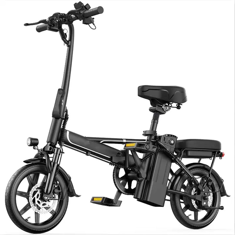 Experience the Future of Commuting with the 14" Mini E-Bike - 500W Power, 22 MPH Speed, and 40 Miles Range for Effortless Campus Commutes and Leisure Rides!