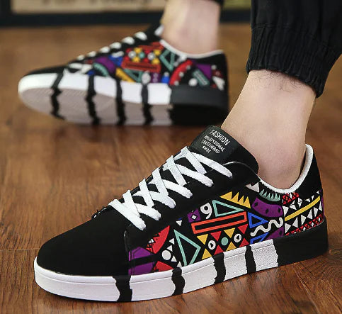 Men's Casual Trendy Canvas Sneakers for Running