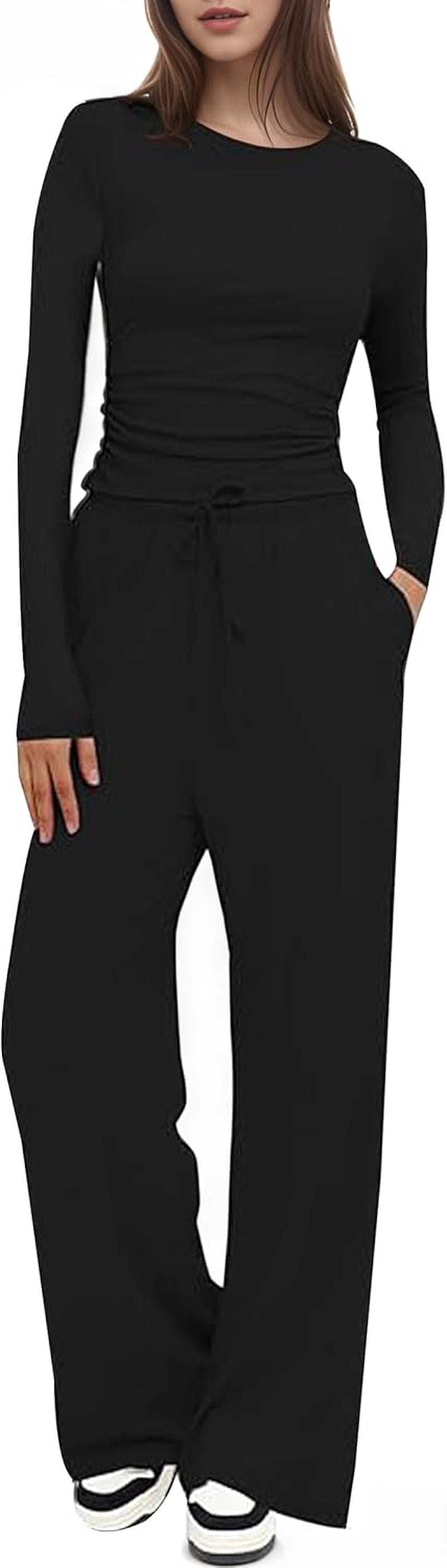 Elevate Your Comfort: Women's Stylish Two-Piece Jogger Set Perfect for Every Season