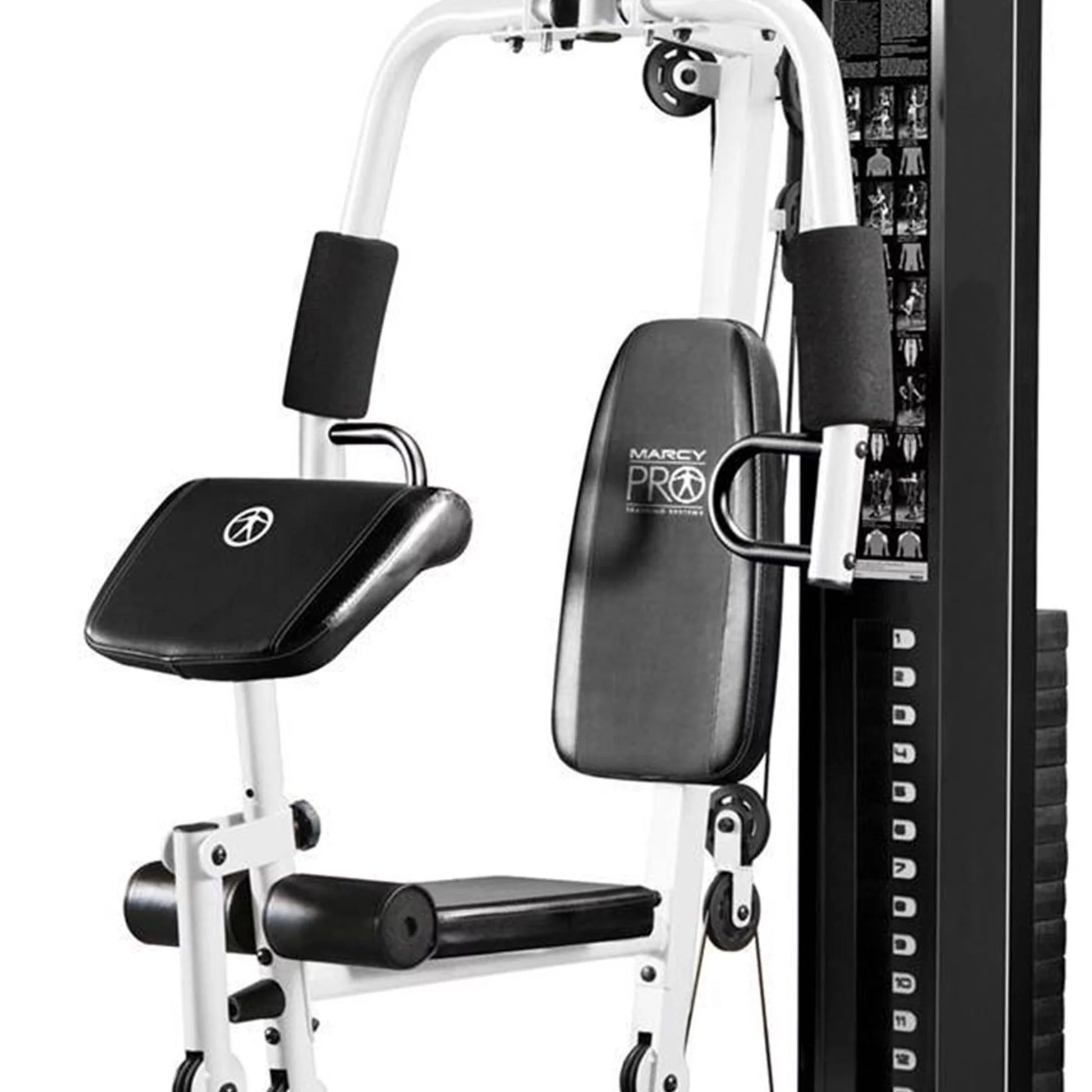 Ultimate Home Gym Workout Station - Complete Full Body Training System with Weights