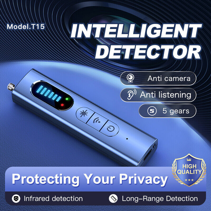 Advanced Anti-Spy RF Signal Detector - Uncover Hidden Cameras and Eavesdropping Devices for Ultimate Privacy Protection