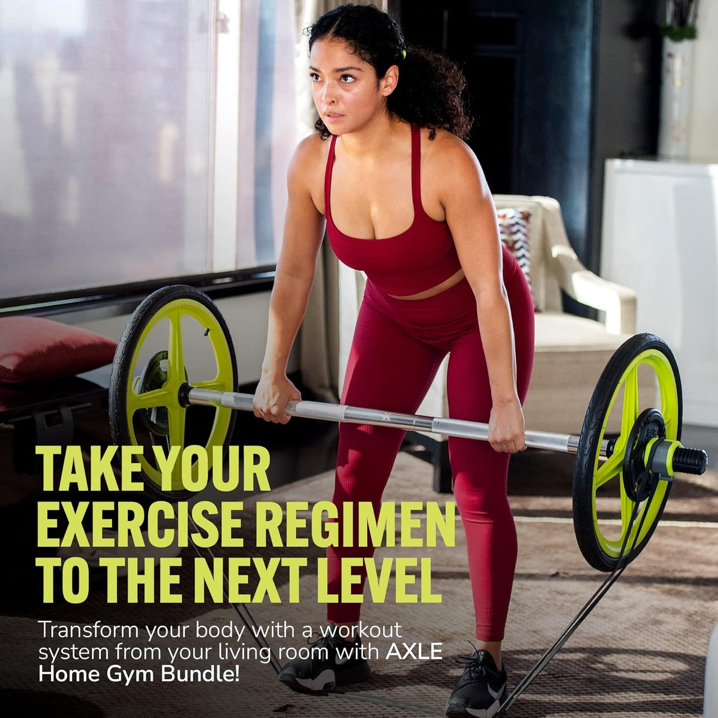 Ultimate Home Gym Barbell Set - Versatile Weight Training Equipment for Indoor & Outdoor Workouts for All Ages