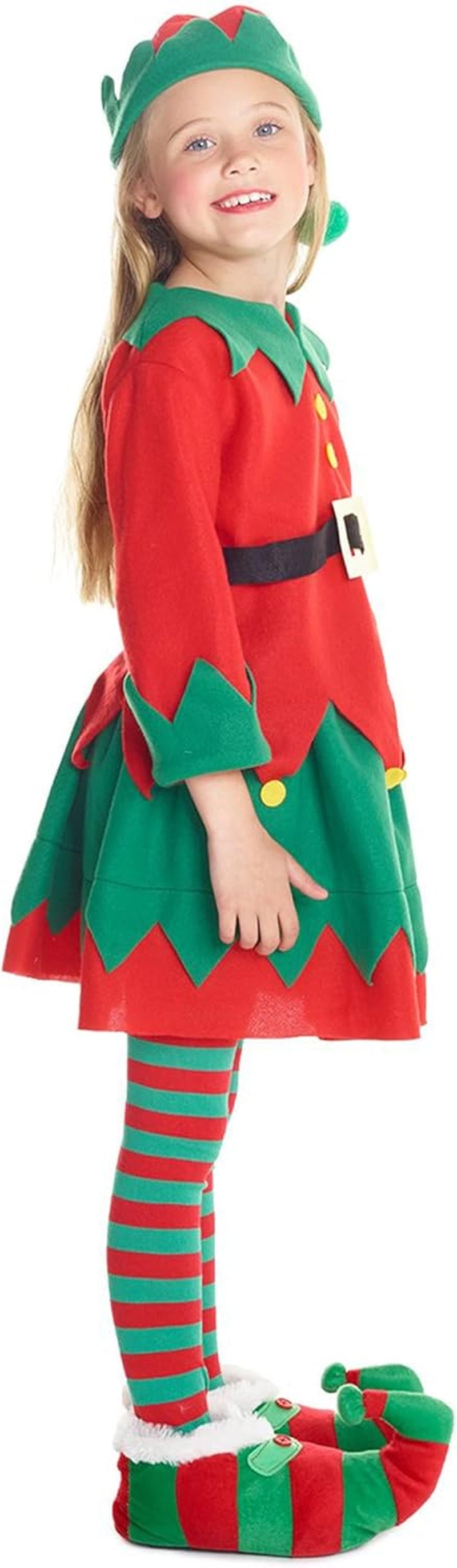 Delightful Kids Elf Costume - Perfect Christmas Outfit for Boys and Girls