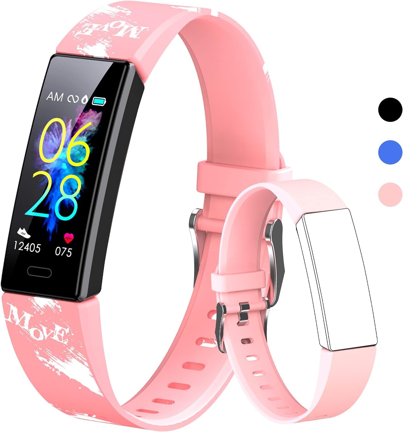 Ultimate Kids Fitness Tracker Watch - Waterproof Smart Watch with 11 Sport Modes, Pedometer & Stopwatch for Ages 6-16