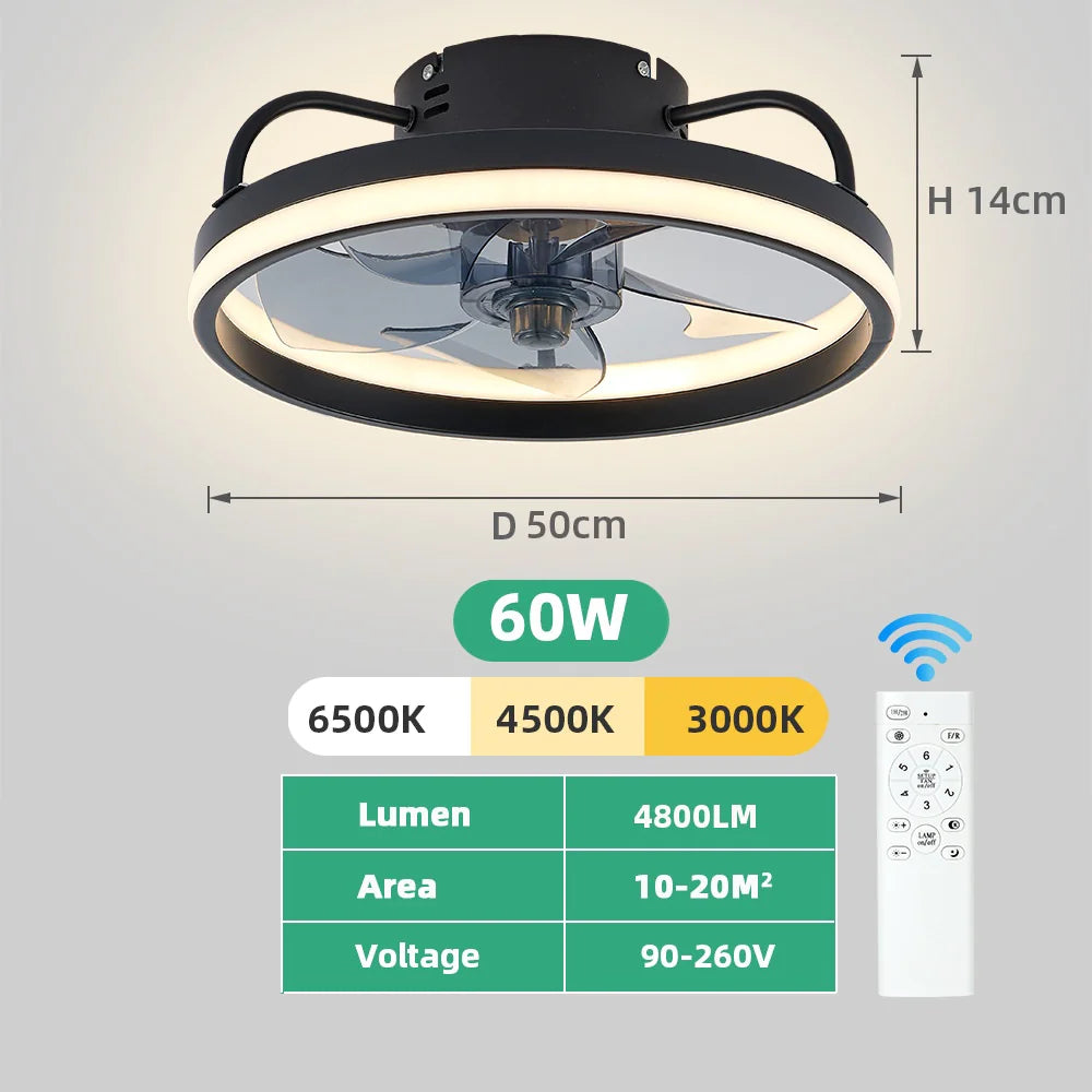 IronCraft LED Ceiling Fan