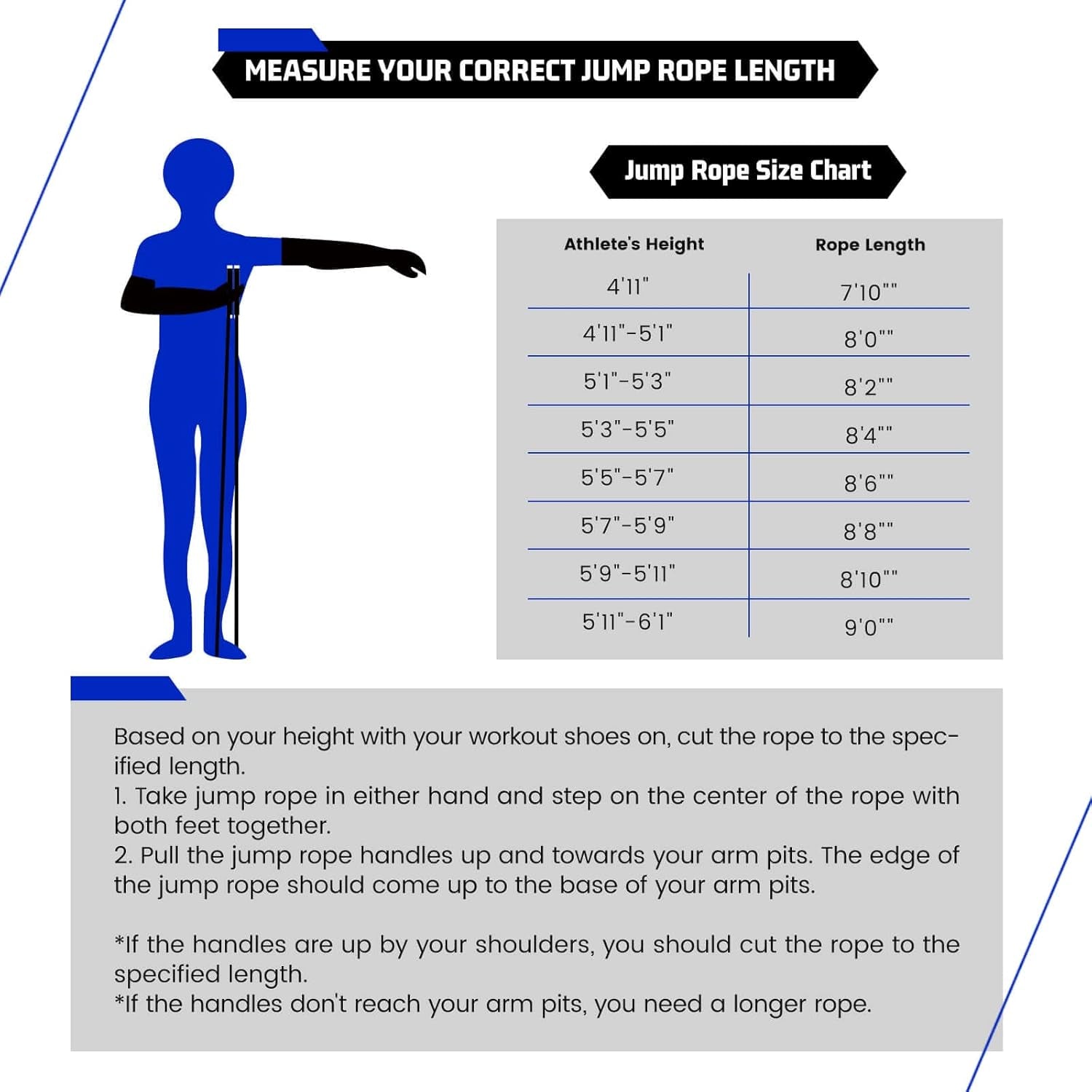 Premium 1LB Weighted Jump Rope for Men & Women - Non-Slip Aluminum Handles, Adjustable Length, Perfect for Fitness Workouts & Skipping Exercises