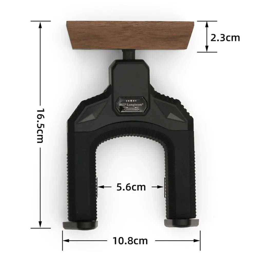 Wooden Guitar Holder Stand Non-Slip Guitar Display Bracket Universal Guitar Hanger Rack for Electric Guitar Ukulele Bass