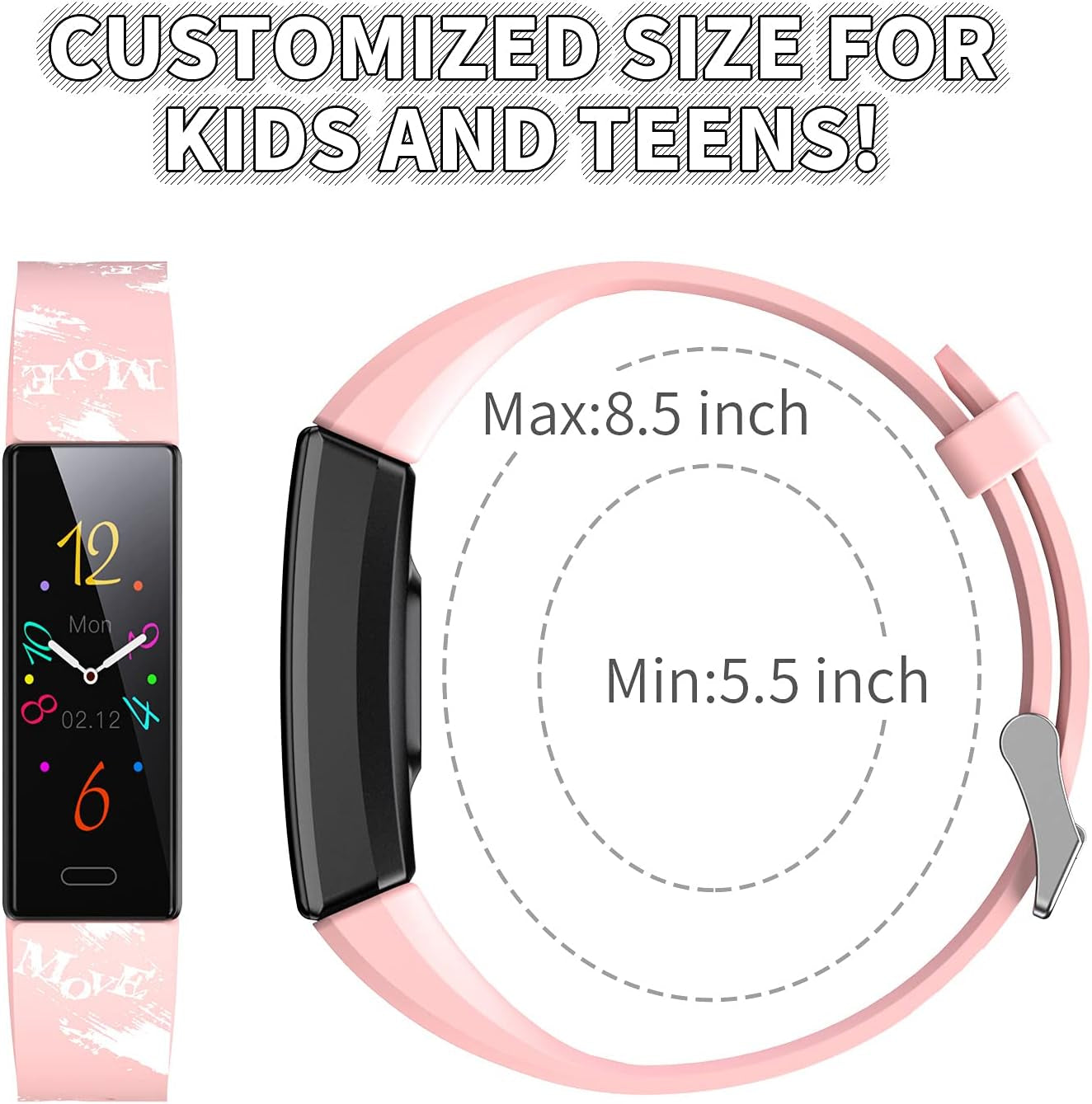 Ultimate Kids Fitness Tracker Watch - Waterproof Smart Watch with 11 Sport Modes, Pedometer & Stopwatch for Ages 6-16