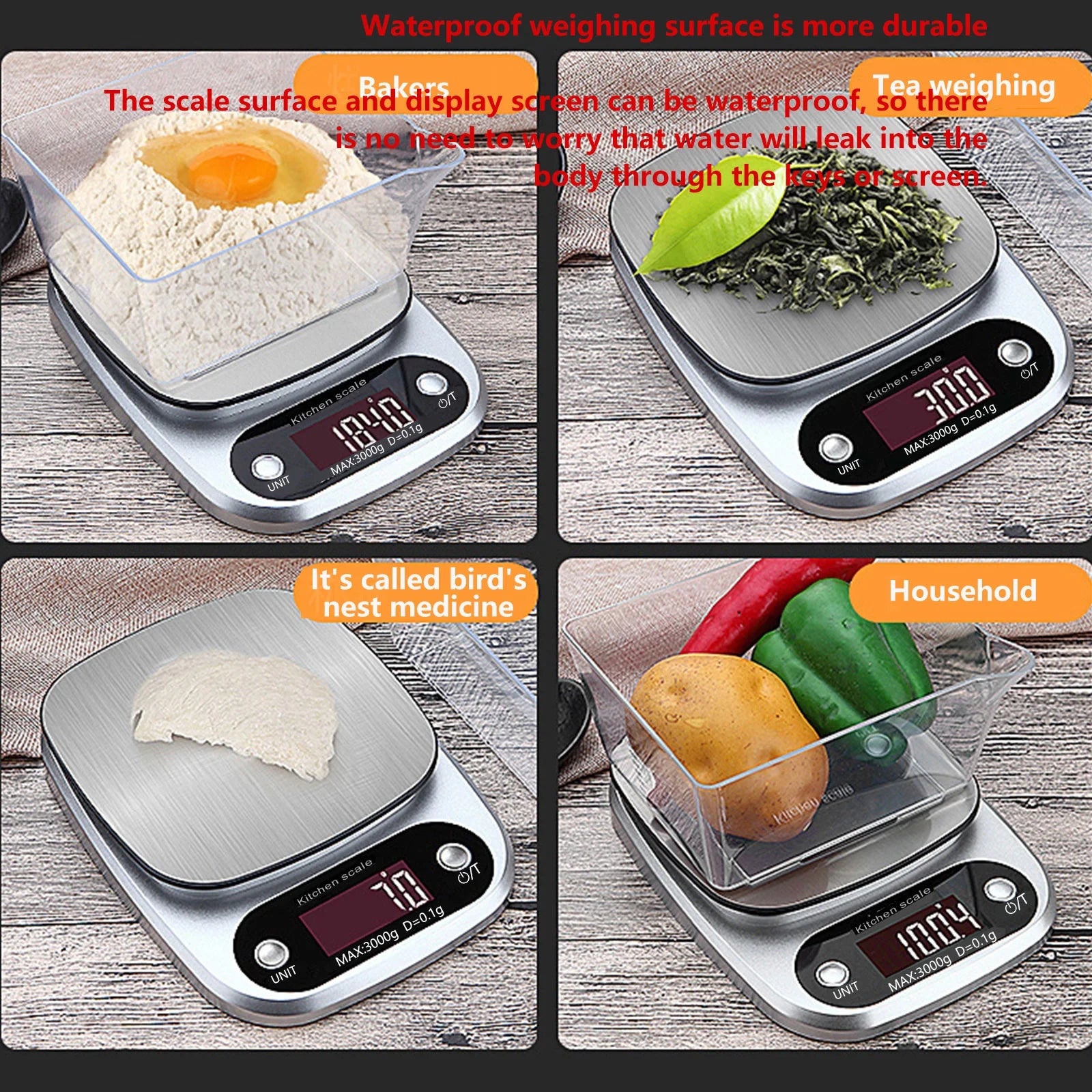 Elevate Your Cooking with the Home Gadgets Kitchen Electronic Scale - Perfect for Baking, Meal Prep, and Weight Loss!