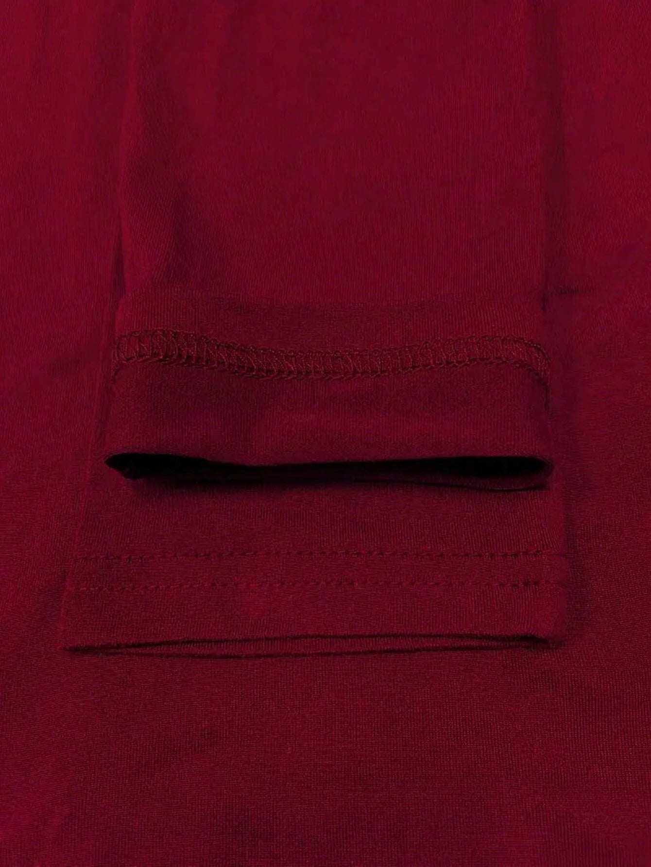 INAWLY SHEIN Ezwear Solid Scoop Neck Bodycon Dress