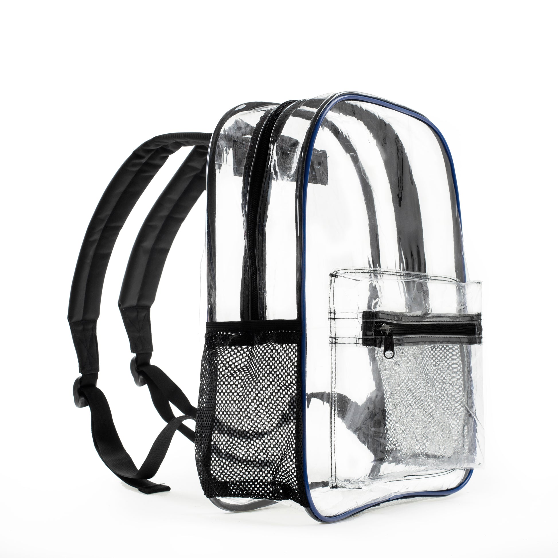 Heavy Duty Clear Transparent Backpack See through Book-Bag