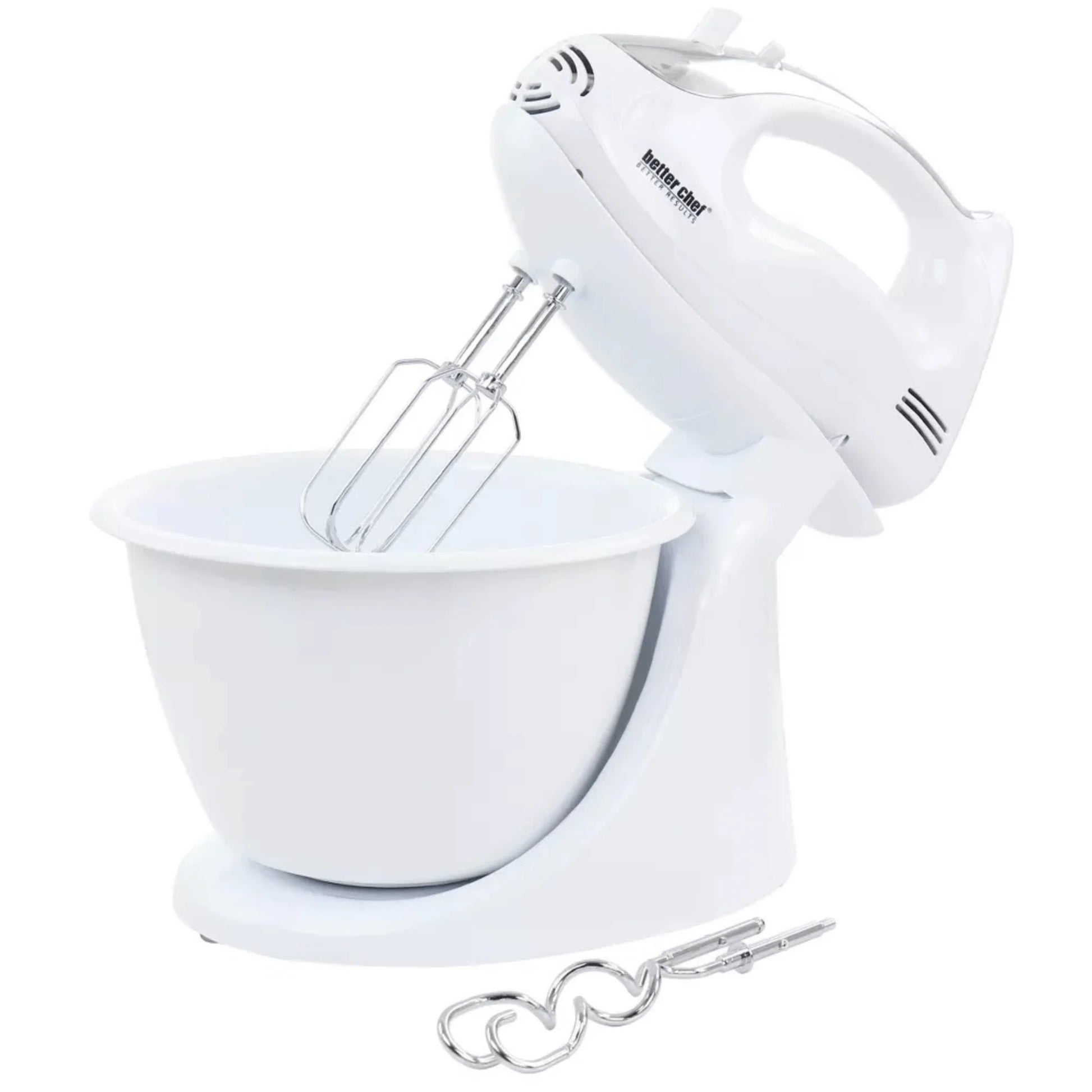 Better Chef 200 Watt Stand/Hand Mixer with Mixing Bowl