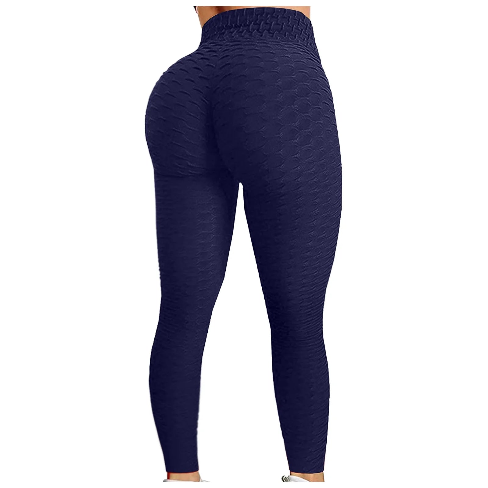 Elevate Your Workout with Our Women's High Waisted Butt Lifting Yoga Pants - Seamless Compression Leggings for Ultimate Comfort and Style